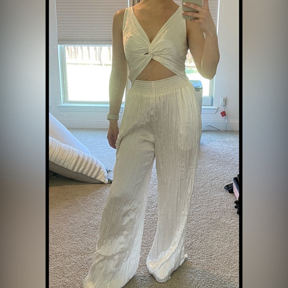 Elegant White Jumpsuit